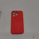 Magnetic for iPhone 15 Pro Case, Compatible with MagSafe, [Full Camera Protection][Screen Protector] Silicone Shockproof Protective Phone Case for iPhone 15 Pro 6.1", Deep Red