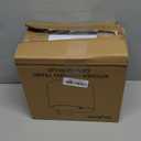 Compost Bin Kitchen for Countertop or Under Sink, 2.6 Gallon Hanging Small Trash Can with Lid, Garbage Can for Cabinet Door, Indoor/outdoor Food Waste Bin for Kitchen, Bathroom, RV, Office, White