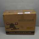 Motorized Mini Exercise Bike Electric Pedal Exerciser for Seniors Rehab Training, Under Desk Bike Pedal Exerciser for Arm/Leg Fitness & Physical Therapy, 6 Levels Speed Adjustment (Black)