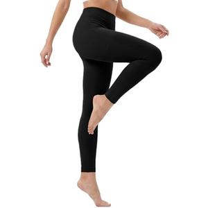 +MD 140D Light Compression Pantyhose for Women, 15-20mmHg Graduated Compression Tights, Footless Leggings for Leg Support