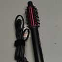 Farery Mini Thermal Brush 3 Temperature Adjustable, Travel Curling Iron for Short Hair 1 Inch, Heated Round Brush for Soft Curls, Lightweight Curling Wand Perfect for Bouncy Hair, Dual Voltage