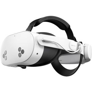 ANNAPRO Battery Head Strap for Meta Quest 3/Meta Quest 3S, Elite Strap with 8000mAh Battery Fast Charging Compatible with Oculus/Meta Quest 3S/3 Accessories, Enhance Comfort Extend Playtime, White