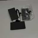 Doitory Christmas Stocking Holder Hanger for Mantle,4 Pack for XmasDecorations Lightweight and Adjustable for Fireplace Home Decoration (Black)