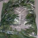 Emivery 73'' Artificial Olive Leaf Vines Rattan Ivy Vines Leaf Greenery Garland with Fruit Artificial Hanging Leaves Vines for Wedding Party Home Garden Front Door Wall Decor Green (1 Pack, Length: 73 inches)