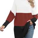 ANRABESS Women Oversized Casual Loose Turtleneck Long Sleeve Slouchy Baggy Knit Tunic Sweaters Pullover 2025 Fall Outfits (S)