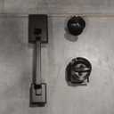Phillips Front Door Handle and Deadbolt Set, Entry Handleset Exterior with Interior Reversible Lever
