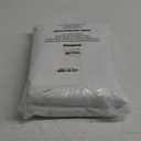 Diraysid 100% Blackout White Curtains Linen Curtains for Bedroom Grommet Thermal Insulated Room Darkening Drapes (2 Panels, W52 x L84 Inch)