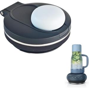 SIP LID Replacement Cap compatible with Ninja BlendBOSS Portable Blenders, Blue, Leakproof Flip Cap with Easy Sipping Spout (blue)