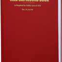 Watersay Used Car Red Record Book Police Book 8-3/4 Inch x 13-1/3 Inch Used Car Log for Dealerships Inventory Management Title Processing Auction Records Auto Tracking