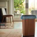 Compostable Trash Bags 4 Gallon 200 Packs,AYOTEE Biodegradable Trash Bags,Blue Recycle Bags,No leak Small Trash Bags,Small Garbage Bags 4 Gallon Trash Bags Unscented,4-6 Gal Bathroom Trash Bags