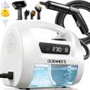 2026 Upgraded Handheld Steam Cleaner, 230°F/3.5 Bar High-Pressure Portable Hand Held Steamer for Home & Car, 30s Heat-Up, Chemical-Free Deep Cleaning for Kitchen, Bathroom, Grout (Pure White)