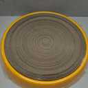 Generic JYDKLMAO Cat Scratcher ，Large Cat Scratching Board (17×3) inch Round Cardboard Cat Scratch Pad and Orange Plastic Base, Suitable for Cat Scratching, Rest and Play