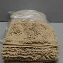 Muddy Mat | Super Absorbent Door Mat Indoor, Microfiber Quick Dry Chenille Entryway Rug, Non-Slip Front Door Mat, Indoor Mats for Entryway, Machine Washable Pet Rug, Beige 24"x72"