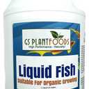 Organic Hydrolyzed Liquid Fish Fertilizer by GS Plant Foods (1 Gallon)