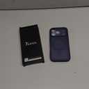 TOCOL for iPhone 17 Pro Case, Full Camera Protection, Built-in Magnetic Ring, Compatible with Magsafe Charger, Translucent Matte Phone Case for 17 Pro 6.3 inch (Dark Blue)