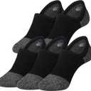Gonii No Show Socks Womens Athletic Compression Running Low Cut Cushioned Socks 5 Pairs (Gray, Size: 5-8)