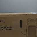 Shiatsu Neck and Back Massager with Heat, 4D Kneading Back Massager for Pain Relief Deep Tissue, Comfortable Back Massage for Chair, Massager for Home Office, Gifts for Women Men Parents Christmas (Black)