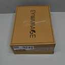 Eywamage White Flameless Pillar Candles with Remote, Cone Top Flickering Battery LED Wax Candles Set of 3