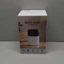 3L Mist-Free Evaporative Humidifier for Bedroom, Top Fill Humidifier Work with Tap Water, Touch Control, USB Powered, Sleep Mode, Night Light,18H Timer, Easy-Clean Design for Home Office (Black)