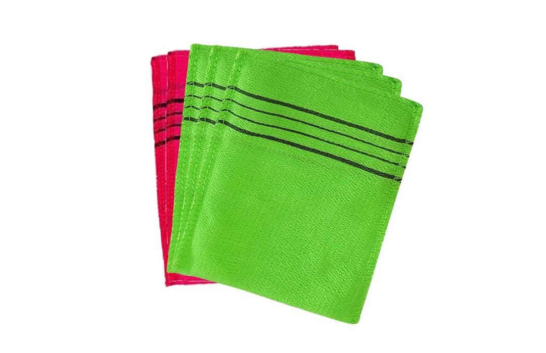Hangil Exfoliating Towel Bath Washcloth 6 Pcs