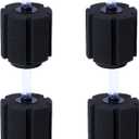 AQUANEAT Aquarium Sponge Filter Breeding Fry Betta Shrimp Nano Fish Tank 4pcs (Large up to 60Gal)