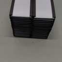 EEOYU Magnetic Label Holders with Magnets, Data Card Holders with Clear Plastic Protectors, Set of 30 (1 x 2 Inch)