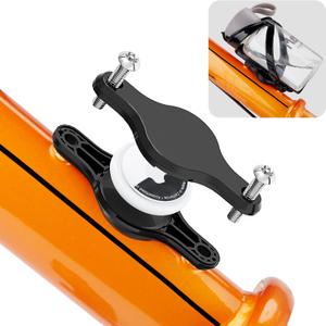 DLENP for AirTag Bike Mount, Hidden Bicycle GPS Tracker Holder,Anti-Theft for Air Tags Case, for Air Tag Holder, Waterproof Protective Cover Hides for Airtags Under Bottle Cage (black)