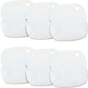Rite-Size T Aquarium Polishing Filter Pads Fits for Marineland C-Series and Magniflow 360 and 400 Canister Filters, Aquarium Filter Media Support Mechanical Aquarium Filtration- 6 Pcs