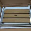 17.5" Folding Shower Seat Wall Mounted,Foldable Shower Bench,Fold Down Shower Seat,Folding Shower Seat Bench,Wall Mount Shower Seat Bench Chair (Teak)