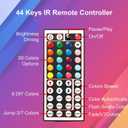 DAYBETTER Led Strip Lights 32.8ft Kit with Remote and Power Supply Color Changing