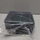 QFkris Clear Glass Butter Dish with Cover for Countertop, 7" Large Square Crystal Butter Dish with Lid and Wide Handle for Fridge Kitchen