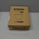 100 Pack 9 oz Clear Plastic Cups, Plastic Wine Cups for Cocktail Party, Polystyrene Hard Cup with Higher Heat Resistance