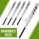 Jenaai 4 Pcs 28 Inches Baseball Bat Aluminum Softball Lightweight Bat for Baseball Training Sports Activities