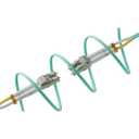 8ternityFiber-LC to LC OM4 0.2M/0.7FT, 10GB/40GB/100GB Multimode Fiber Patch Cable Multimode Duplex 50/125um, Length Options: 0.2m-100m, 2mm LSZH