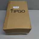 TIPGO Bathroom Trash Can with Lid, 10 Liter/ 2.6 Gallon Slim Garbage Can, Small Trash Bin Waste Basket with Pop-Up Lid for Kitchen, Bedroom, Living Room, Office (2 Pack, White)