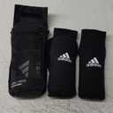 adidas Kids' Performance Sock Shin Guards (Large, Black/White)