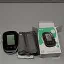 AILE Blood Pressure Monitor, Blood Pressure Machine Upper Arm Large Cuff(8.7"16.5"), High Automatic Blood Pressure Monitors Cuff for Home Use, Manual Arm Bp Monitor, 2 * 99 Memory (Black)