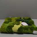 Cute Green Moss Bathroom Runner Rug Long Rectangular Boho Aesthetic Leaf Leaves Bath Mat Shaggy Non Slip Absorbent Shower Mat Decor (1'8" x 3'7" (Rectangular))