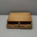 Wooden K Cup Organizer Coffee Pod Storage Box, Coffee Pods and Tea Organizer Holder, K Pod Drawer Coffee Maker Machine Stand, Organizador De Cafe, Kcup Drawer Organizer Under Brewer, 30 Pod Capacity