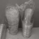 Lamosi 100 Pack 16 oz Clear Plastic Cups with Lids and Straws, Disposable Plastic Coffee Cups with Lids for Iced Coffee, Cold Beverages, Smoothies and To-Go Drinks