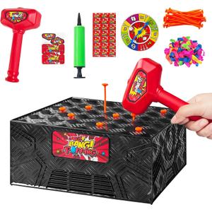 Balloon Pop Game,Blast Box Board Games Explosion Balloon Popping Desk Game for Family Parties