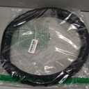 PINCTROT Great Grip Steering Wheel Cover for Tesla Model Y/3 2016-2025 2026 Standard/Highland/Juniper, D Shaped 14 Inch Small Sized, Flat Bottom with 3D Honeycomb Anti-Slip Design (Great Grip Black)