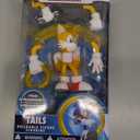 Just Toys LLCBuildable Sonic The Hedgehog [Tails] Figure  4 Collectible Toy, Interchangeable Arms & Accessories, Ages 6+ (Knuckles, Sonic, Knuckles, Amy Rose, and Shadow)