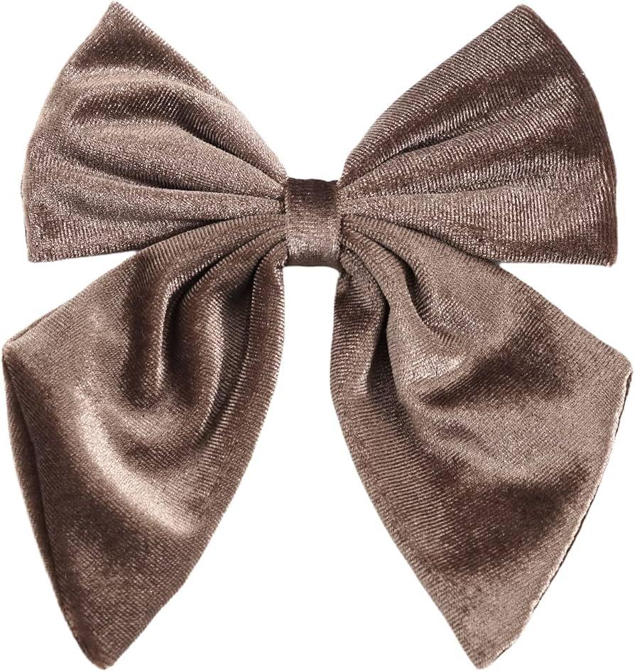 Women Teens Girls Velvet Hair Bows Clip Kids Little Girls Hair Bow Alligator Clip Hair Barrettes Headwear Hair Accessories