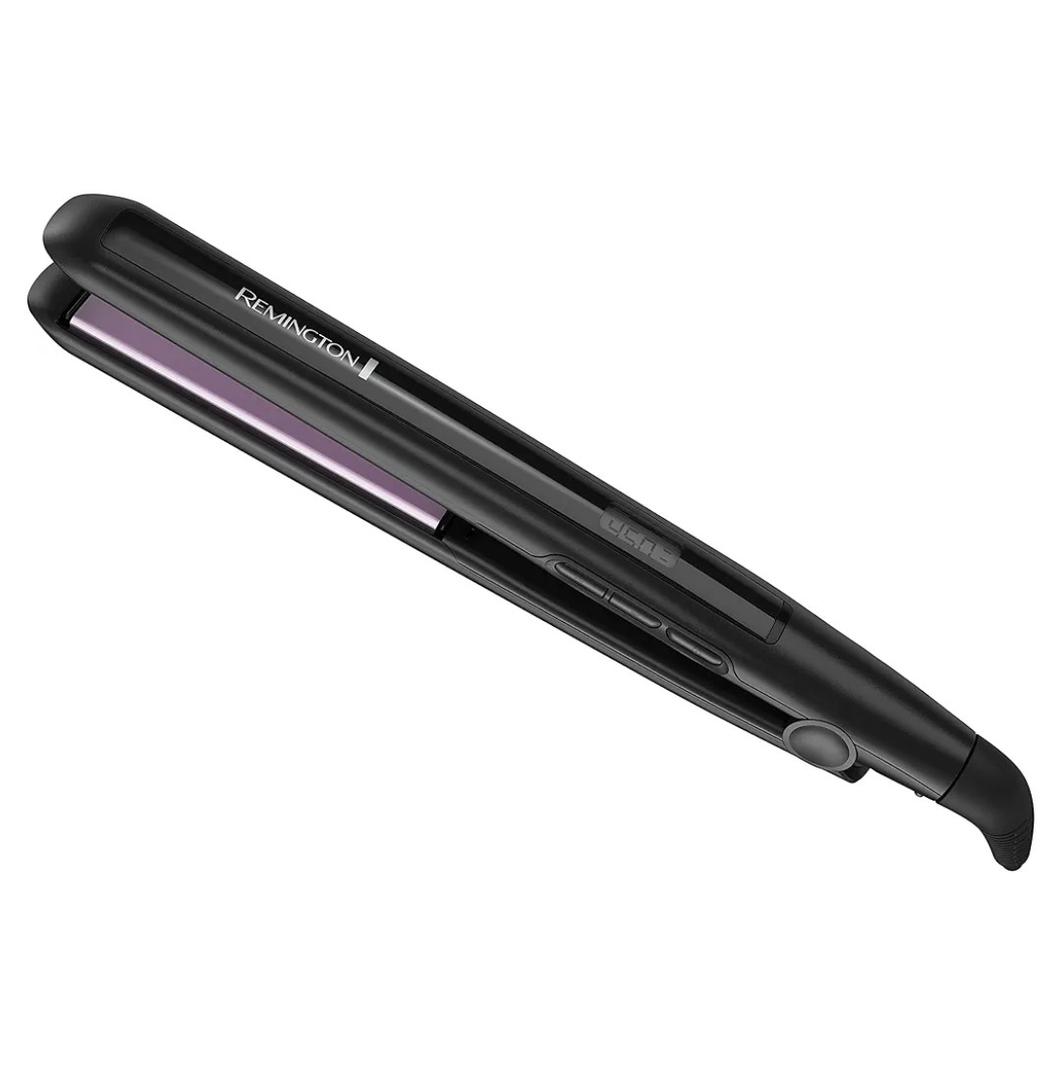 Remington 1" Flat Iron, Hair Straightener with Anti-Static Technology, Rapid 30-Second Heat-Up, 60-Minute Auto Shut-Off, 30% Longer Ceramic Floating Plates, and Titanium-Ceramic Coating