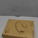 ASNUG Portable Neck Fan, Bladeless Neck Fan, USB Rechargeable Personal Fan, 4000 mAh Battery Operated Fan, 3 Speeds Adjustable,Faster Cooling, Ultra Quiet, Suitable for Home, Office, Sports Black