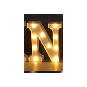 Pack of 7 Light Up Letters