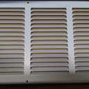 Steel Return Air Grill,Return Air Vent Cover (Duct Opening) Cold Air Return Vent Cover for Wall or Ceiling (30"W x 8"H Duct Opening)