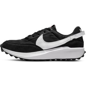 Nike Women's Waffle Debut Shoes (5, Black/White/Orange/Clear)
