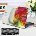 Funut for MacBook Pro 14 inch Case M5 2026 M4 2025 M3 M2 M1 2024-2021 A3427 A3426 A3434 A3112 A3185 A3401 A2918 A2992 A2779 A2442, Printed Plastic Hard Shell Case & Keyboard Cover, Creative Brain